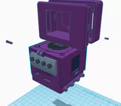 Game cube style case for Orange Pi Zero
