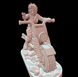 Gang Leader on Bike