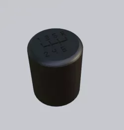 Gear shift knob. Gear shift knob. (135R_246)