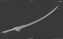 Genji Blackwatch sword