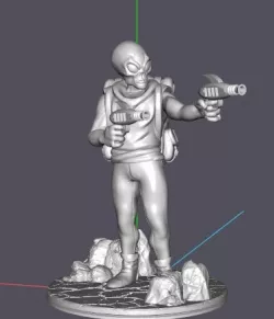 George The Alien.... Attack