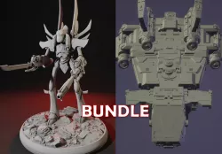 Ghost Phantom Titan - Screaming Metal Sokar BUNDLE