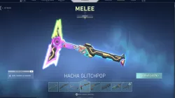 Glitchpop Folding Axe Valorant