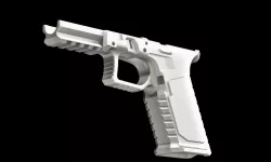 GLOCK 17 FRAME, DD17.2 RAILS