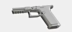 Glock 17 Frame DD17.2 Rails