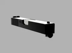 GLOCK 19 UMAREX AIRSOFT SLIDE AND MAGAZINE RELEASE REPLICA, FULLY FUNCTIONAL CUSTOMIZATION KIT