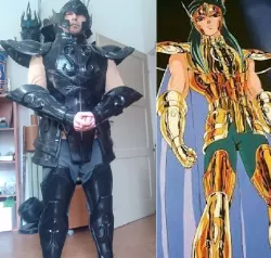 GOLD MITHCLOTH CAMUS NO AQUARIUS WEARABLE COSPLAY