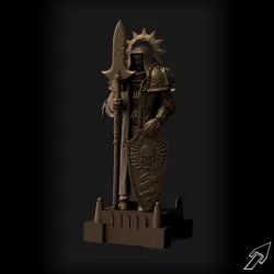 Gothic Basilic Statue #2 40K