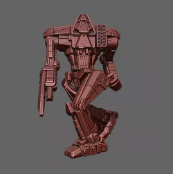 Great Sword  - Fightmech 3d Print Model for Boardgame