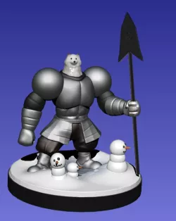 Greater Dog Snowdin Version - Undertale