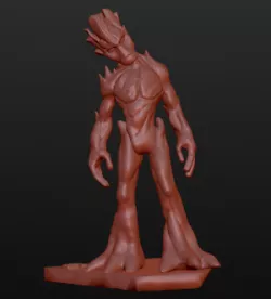 Groot infinity fan art