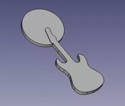 Guitar caddy token