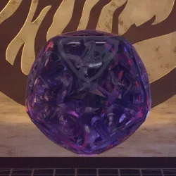 Gyroid Minimal Surface - Capygon Dice