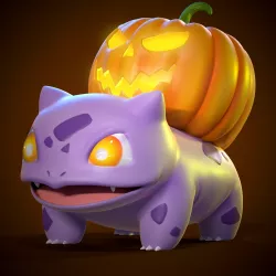 halloween bulbasaur