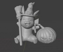 Halloween Pikachu