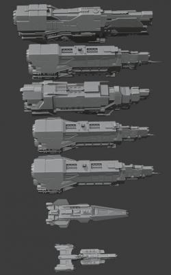 ▷ halo model ships 【 STLFinder 】