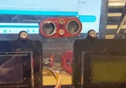 HC-SR04 ultrasonic rangefinder mount