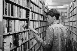 He forgot his library card