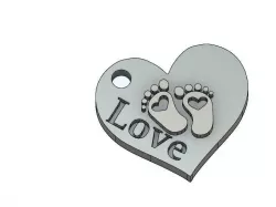 Heart Key Ring