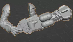 Heavy Spaghetti Riot Control Gun