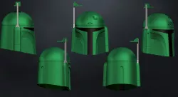helmet boba fett alrenative helmet alternative boba fett