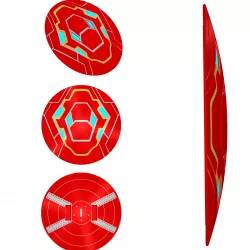 Ironman Nano Shield Round | Avengers : Infinity War | Wall Mount Option Available | By Collins Creations 3D