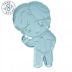 Jimin - BTS - Cookie Cutter - Fondant