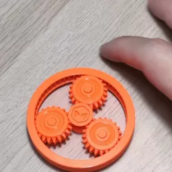 Keychain - Planetary Gears (Print-in-Place)