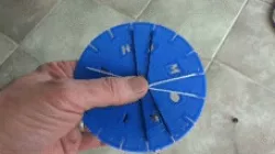 KUMIHIMO discs for making Japanese bracelets