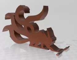 Kurama naruto phone stand