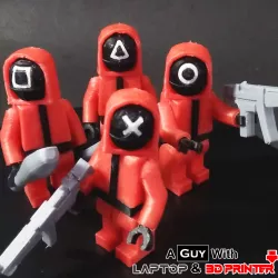 LEGO Squid Game guard 5cm