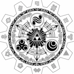 LITHOPHANE Zelda Skyward Sword - Time Gate