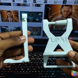 Loki Engraved Portable Foldable Flexible Mobile Holder