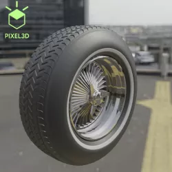 Lowrider custom wheels PACK - 5f-1A