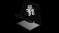 Mobile phone holder + charging station, up to 7 inch + mobile phone case ! (Unicorn)