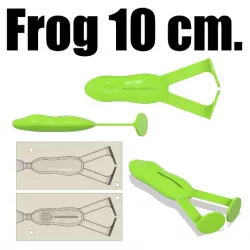 Mold Frog 10 cm. 3D STL, STEP file for CNC and 3D print