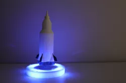 Moon Landing (Apollo 11 magnetic levitation diy project)