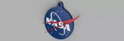 NASA keychain