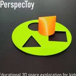 PerspecToy – Educational Toy to visualise 3D Space and shapes