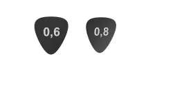 Plectrum, 0.6 + 0.8 Pick