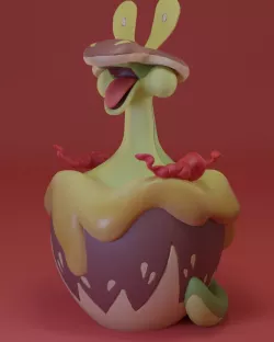 Pokemon - Flapple/Appletun Gigantamax