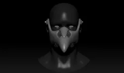 Quarantine Mask Plague Doctor Cyberpunk