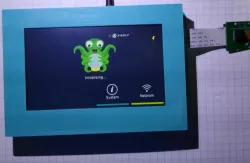 Raspberry pi 3 B Case With a 5 inch Touch Screen.