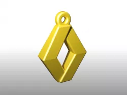 Renault Milenium Logo Keychain
