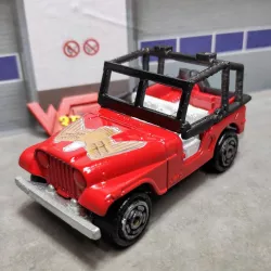 Roll bar with breaker for Jeep Majorette