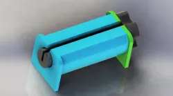 rolling toothpaste