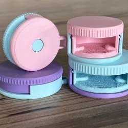 Rotating Pill Boxes with Magnets