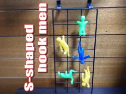 S-shaped hook men