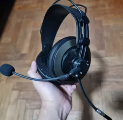 Samson SR850 detachable microphone mod