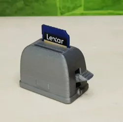 SD Card Toaster Print In Place